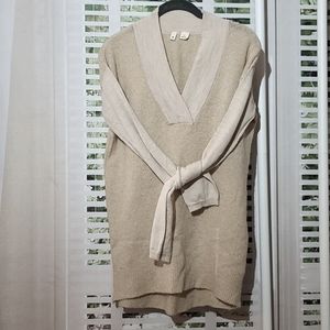 Anthropologie/Moth cream tan M super soft sweater